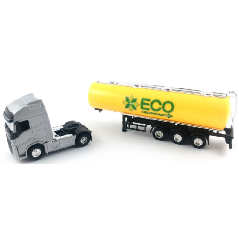 0179 Metalowy model Welly Truck Volvo F H Eco Transporter ciężarówka 1:64