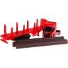 0346 Metalowy model Welly Truck Man TGX XXL Transporter ciężarówka 1:64 