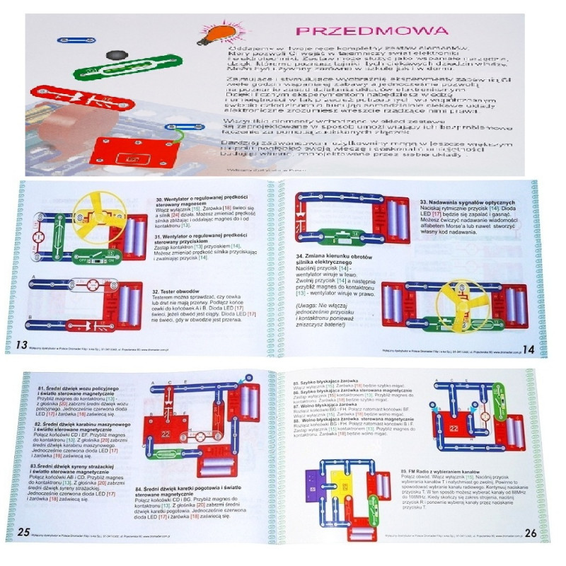 9568 SEKRETY ELEKTRONIKI RADIO FM 80 EKSPERYMENTÓW 