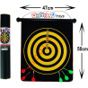 * 1504 DWUSTRONNA MAGNETYCZNA TARCZA DART RZUTKI