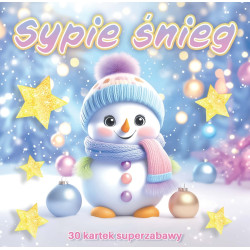 5188 Kolorowanka Sypie Śnieg 30 kartek super zabawy Bałwanek Praca zbiorowa