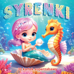 5584 Kolorowanka Syrenki 30 kartek super zabawy Praca zbiorowa