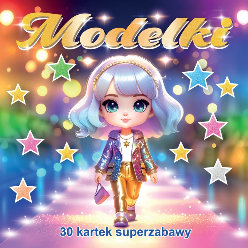 5669 Kolorowanka Modelki 30 kartek super zabawy Praca zbiorowa