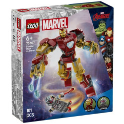 76307 Klocki Lego Marvel Iron Mana kontra Ultron 101 elementów