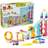 10478 Klocki Lego Duplo Kreatywne rampy 3 w 1 z pojazdami  111 elementów