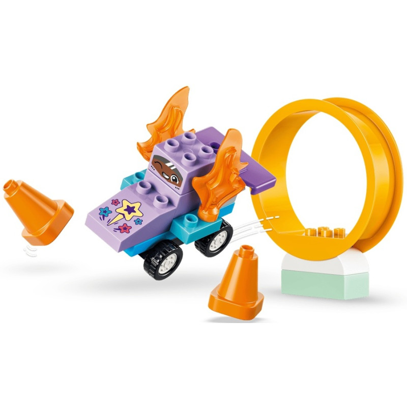 10478 Klocki Lego Duplo Kreatywne rampy 3 w 1 z pojazdami  111 elementów