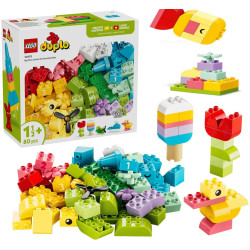 10479 Klocki Lego Duplo Kreatywne pudełko pełne kolorów 80 elementów 