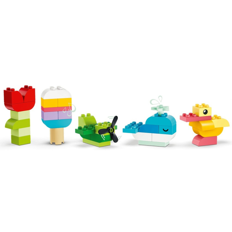 10479 Klocki Lego Duplo Kreatywne pudełko pełne kolorów 80 elementów 