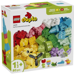 10479 Klocki Lego Duplo Kreatywne pudełko pełne kolorów 80 elementów 