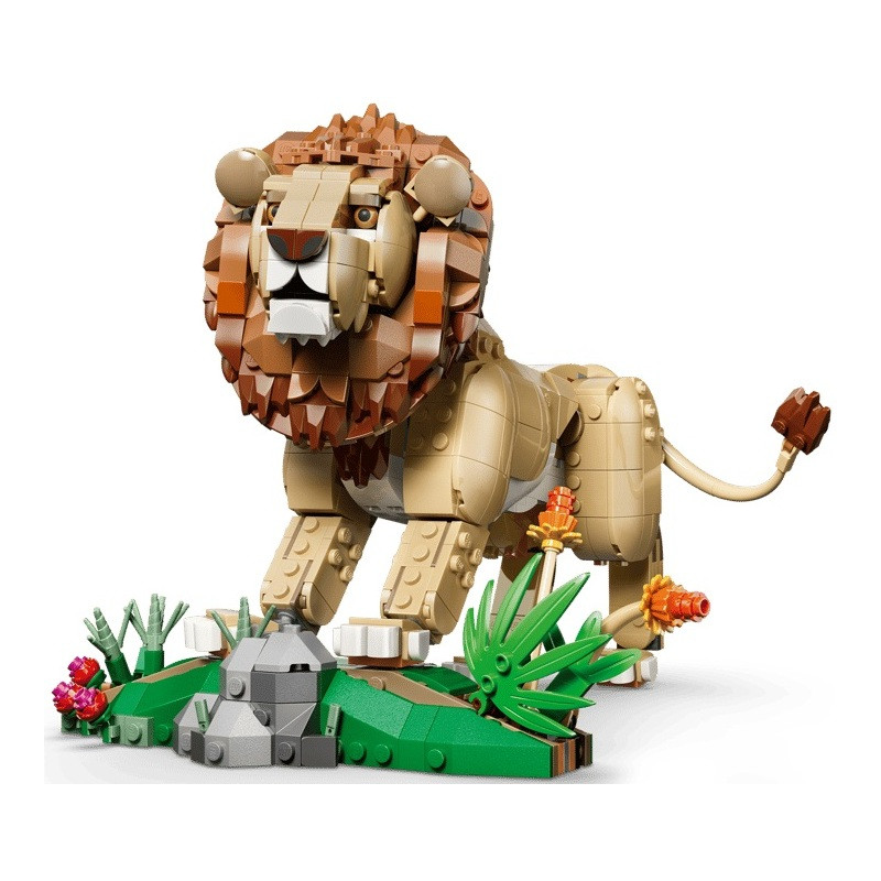 31386 Klocki Lego Creator Dzikie zwierzęta: Dumny lew 839 elementów