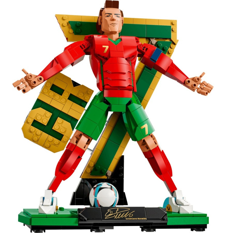43016 Klocki Lego Cristiano Ronaldo piłkarska legenda CR7 854 elementy