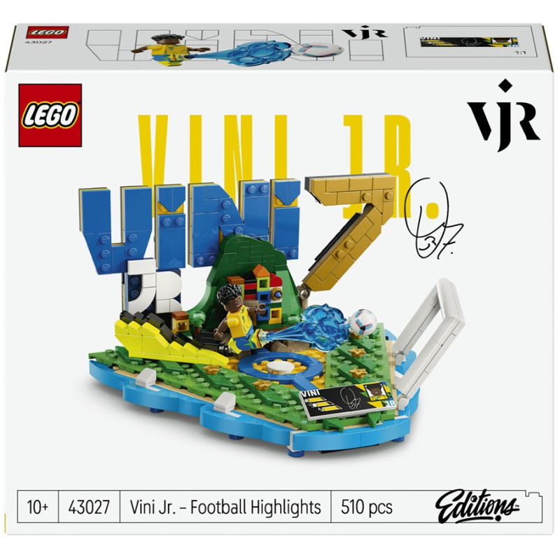 43027 Klocki Lego Editions Vini Jr. Piłkarskie Momenty 510 elementów