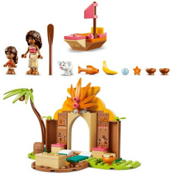 43282 Klocki Lego Disney Vaiana Wiejska chatka i łódź  85 elementów