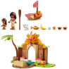 43282 Klocki Lego Disney Vaiana Wiejska chatka i łódź  85 elementów