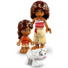 43282 Klocki Lego Disney Vaiana Wiejska chatka i łódź  85 elementów