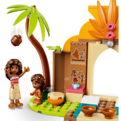 43282 Klocki Lego Disney Vaiana Wiejska chatka i łódź  85 elementów