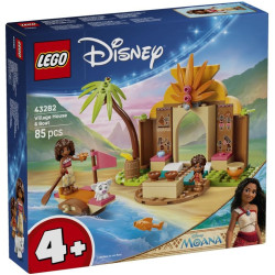 43282 Klocki Lego Disney Vaiana Wiejska chatka i łódź  85 elementów