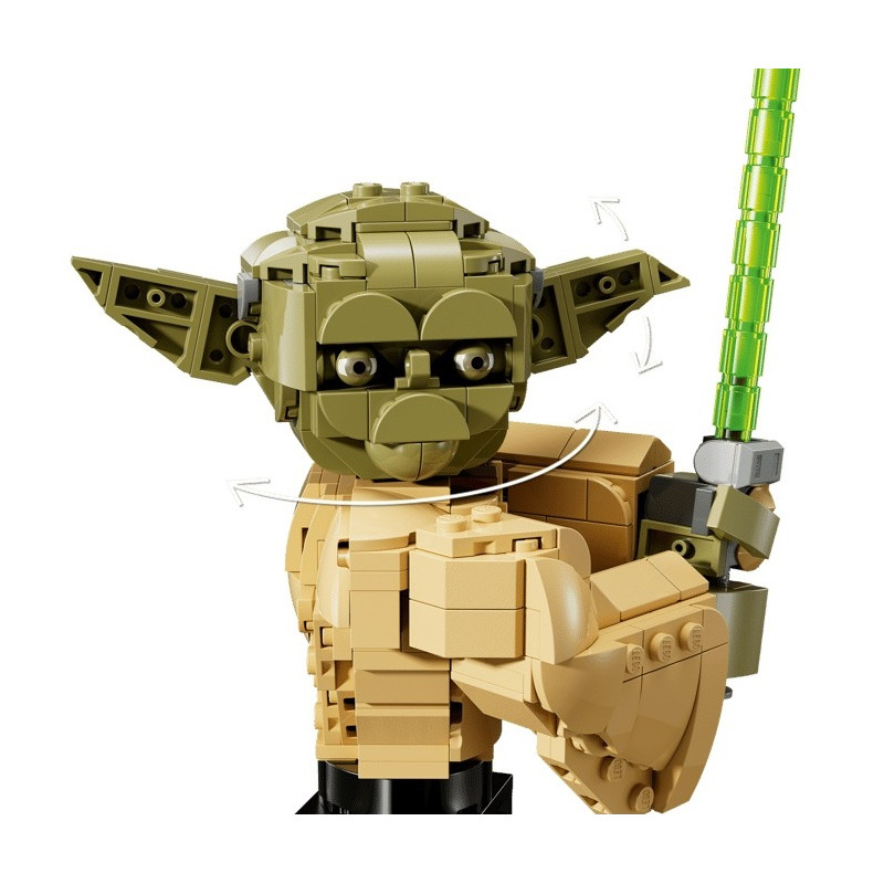 75438  Klocki Lego Star Wars Popiersie Yody 399 elementów