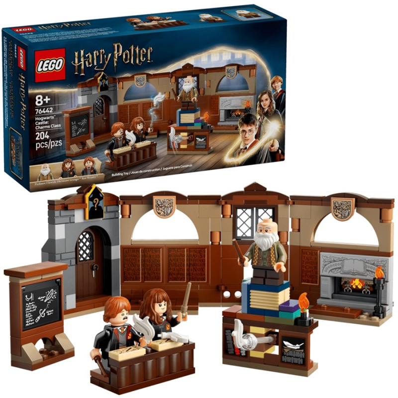 76442 Klocki Lego Harry Potter Zamek Hogwart Zajęcia z zaklęć i uroków 204 elementy