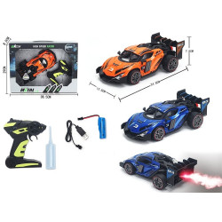 8924 Auto RC zdalnie sterowane sportowe dym para światła akumulator 24,5 cm
