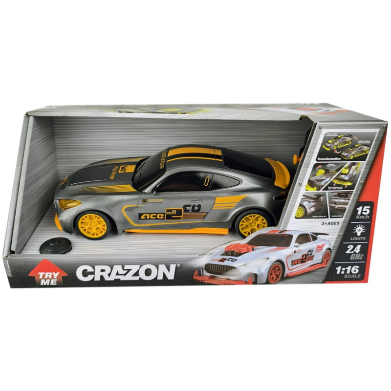 5063 Auto Zdalnie Sterowane RC Wyścigowe Transformacja 2.4GHz 1:16 Światła