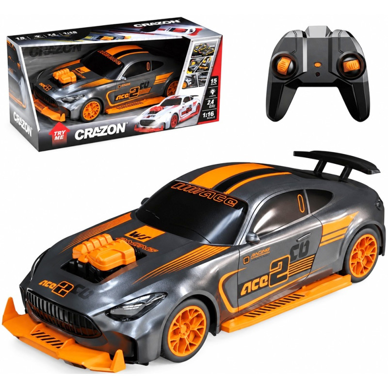 5063 Auto Zdalnie Sterowane RC Wyścigowe Transformacja 2.4GHz 1:16 Światła