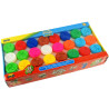 9441 Zestaw 24 tub Masa Plastyczna 24 Kolory Foremki 24x50g 1200g
