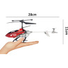 9320 Helikopter Rc Zdalnie Sterowany Żyroskop Gyro Pilot Światła