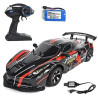 3489 Auto Zdalnie Sterowane Rc 1:10 Duże Wyścigowe Akumulator Pilot 2,4 GHz 