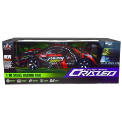 3489 Auto Zdalnie Sterowane Rc 1:10 Duże Wyścigowe Akumulator Pilot 2,4 GHz 