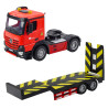2468 Laweta RC TIR zdalnie sterowany ciężarówka z autem światła dźwięk 