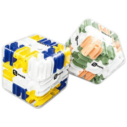 9970 Kostka Labirynt 3D Z Kulką Gra Zręcznościowa Logiczna Dla Dzieci 3+ 