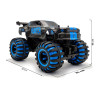 4905 Auto Zdalnie Sterowane Rc Monster Truck Świecące Koła Światła 6+ 