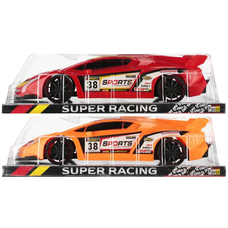 6543 Sportowe auto z napędem pull-back wyścigówka pojazd