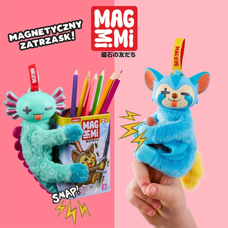 1358 Figurka niespodzianka MAG Mi Mi Maskotki z magnesami mięciutkie 