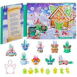5129 Furby Minis Kalendarz Adwentowy 24 Niespodzianki 9 Figurek Hasbro 5+ 