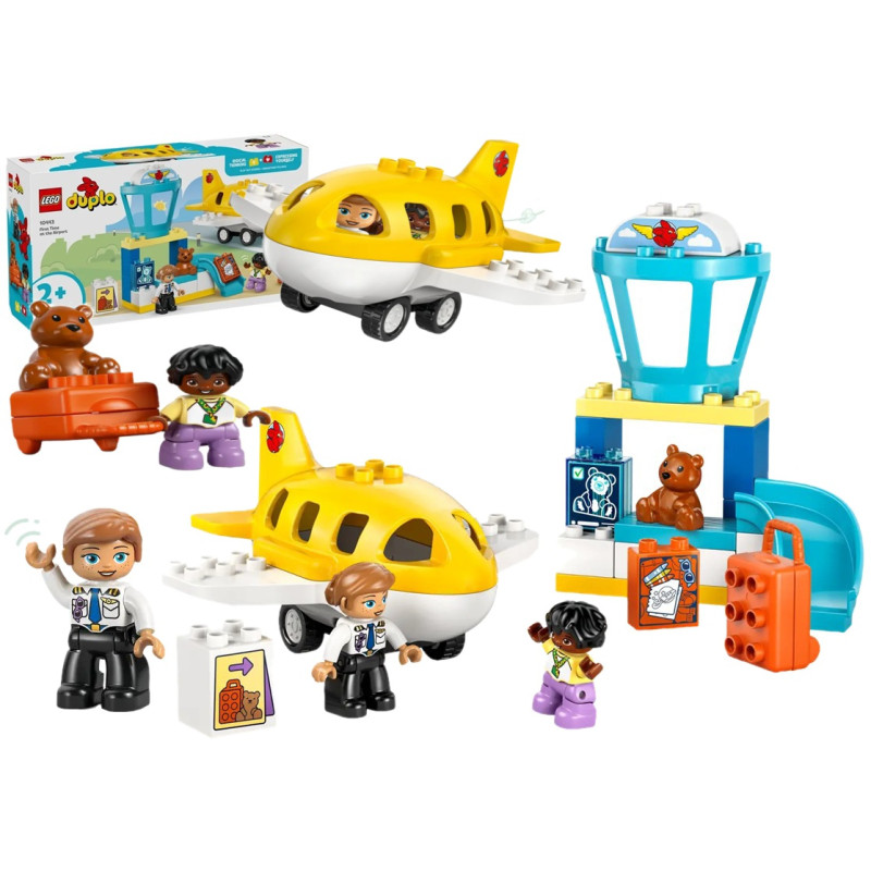 10443 Klocki Lego Duplo Pierwszy raz na lotnisku 23 elementy 