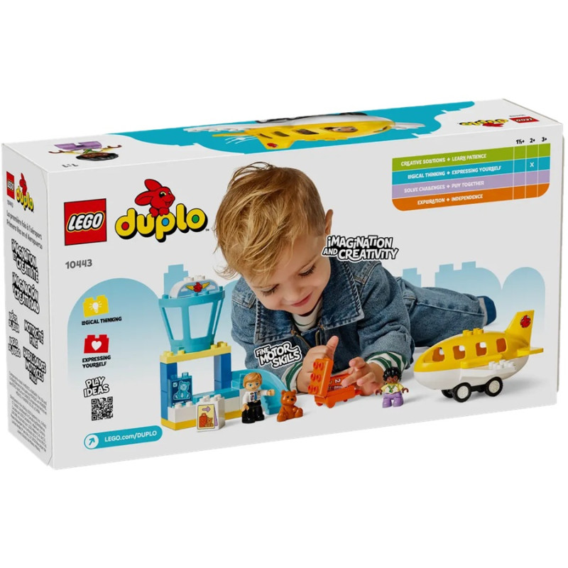 10443 Klocki Lego Duplo Pierwszy raz na lotnisku 23 elementy 