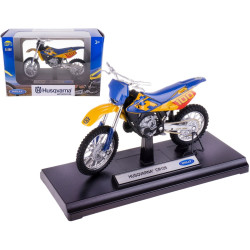 1:18 METALOWY MOTOCYKL MODEL WELLY MOTOR HUSQVARNA CR125 12162