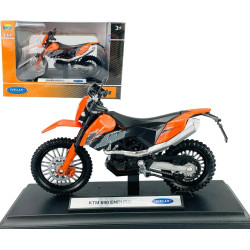 1:18 METALOWY MOTOCYKL MODEL WELLY MOTOR KTM 690 ENDURO 12816