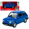 1:34 METALOWY MODEL WELLY FIAT 126 PRL NIEBIESKI 42372