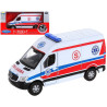1:34 METALOWY MODEL WELLY MERCEDES-BENZ SPRINTER PANEL VAN AMBULANS 43730