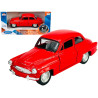 1:34 METALOWY MODEL WELLY SKODA OCTAVIA CZERWONA 43824F 