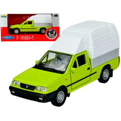 1:34 METALOWY MODEL WELLY FSO POLONEZ TRUCK PRL ZIELONY 43843