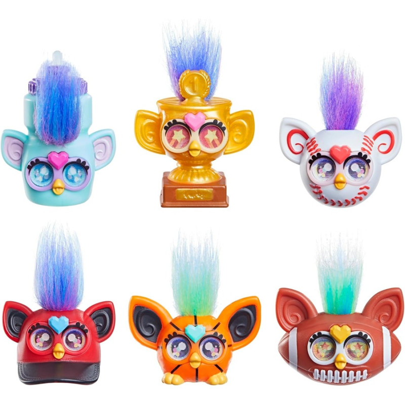 4831 Furby Minis Zestaw 6 mini figurek kolekcjonerskich sportowych Hasbro 