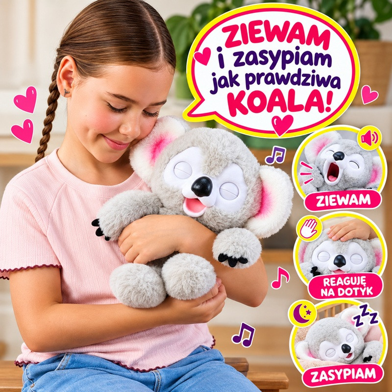1457 Moja Koala Kiki Little Live Pets Interaktywna Maskotka 4+ 