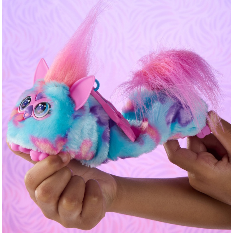 8773 Furby DJ Furblets Flut-Ter-Luv Rozciągliwa Interaktywna Maskotka Hasbro
