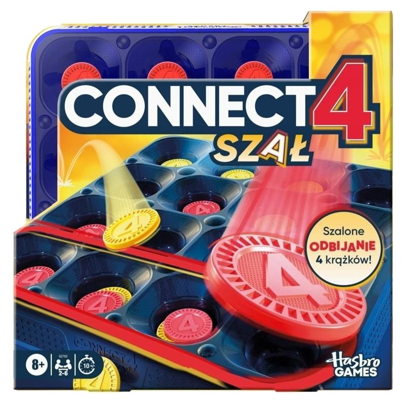 1249 Gra Zręcznościowa Connect 4 Szał Odbijanie Hasbro