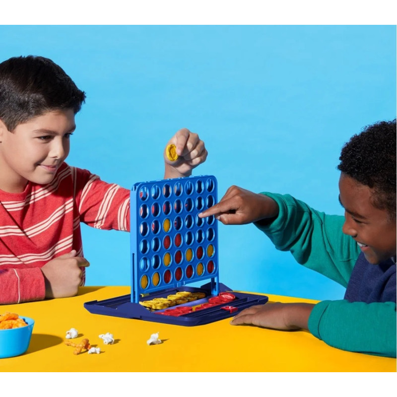 3046 Gra Zręcznościowa Connect 4 Przenośna Gra Strategiczna Hasbro