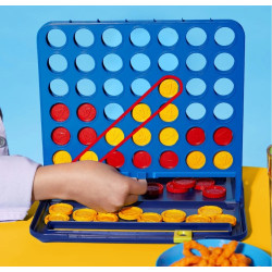3046 Gra Zręcznościowa Connect 4 Przenośna Gra Strategiczna Hasbro